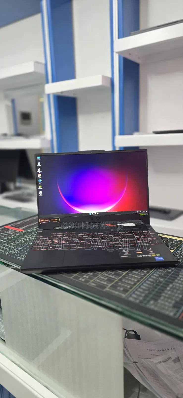 New Laptop Asus TUF Gaming A15 16GB Intel Core i7 SSD 1T