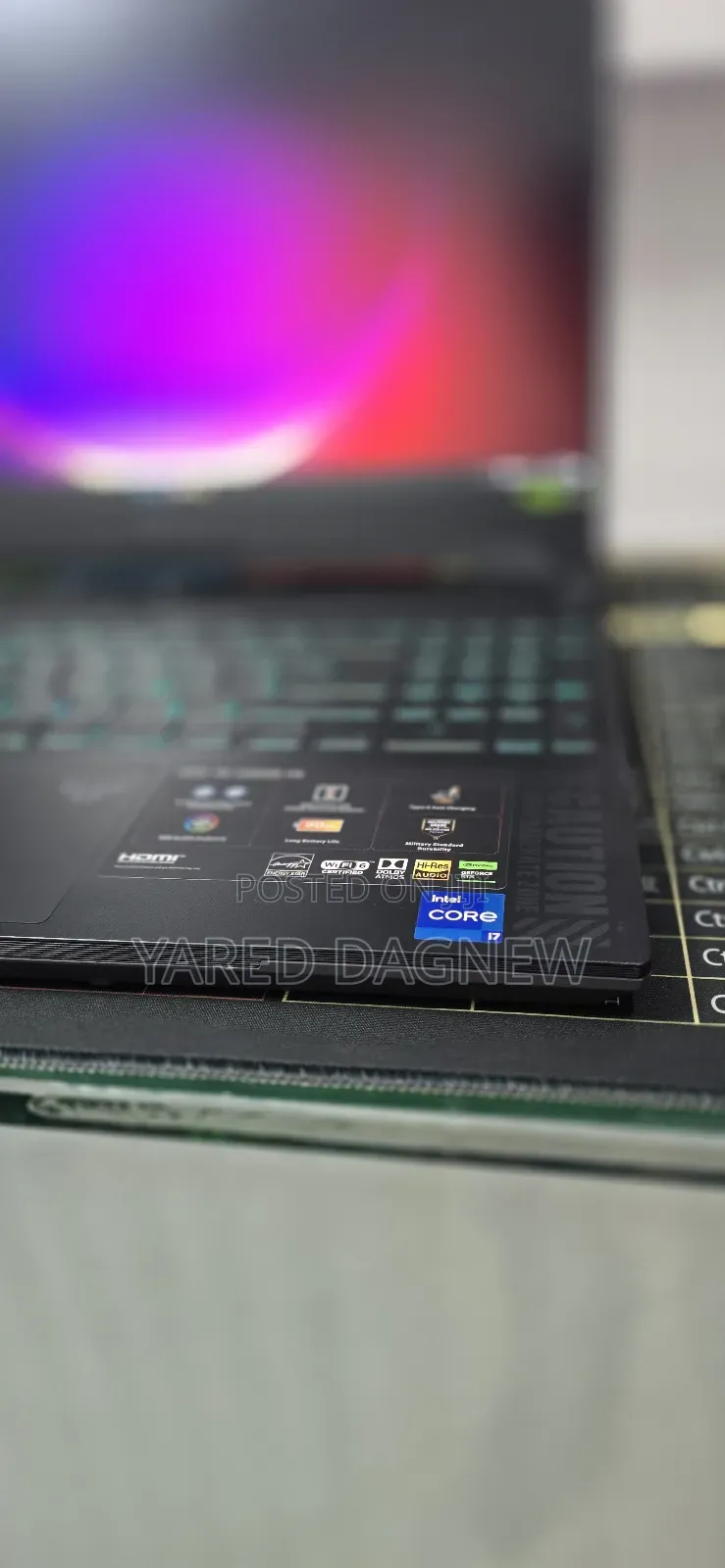 New Laptop Asus TUF Gaming A15 16GB Intel Core i7 SSD 1T