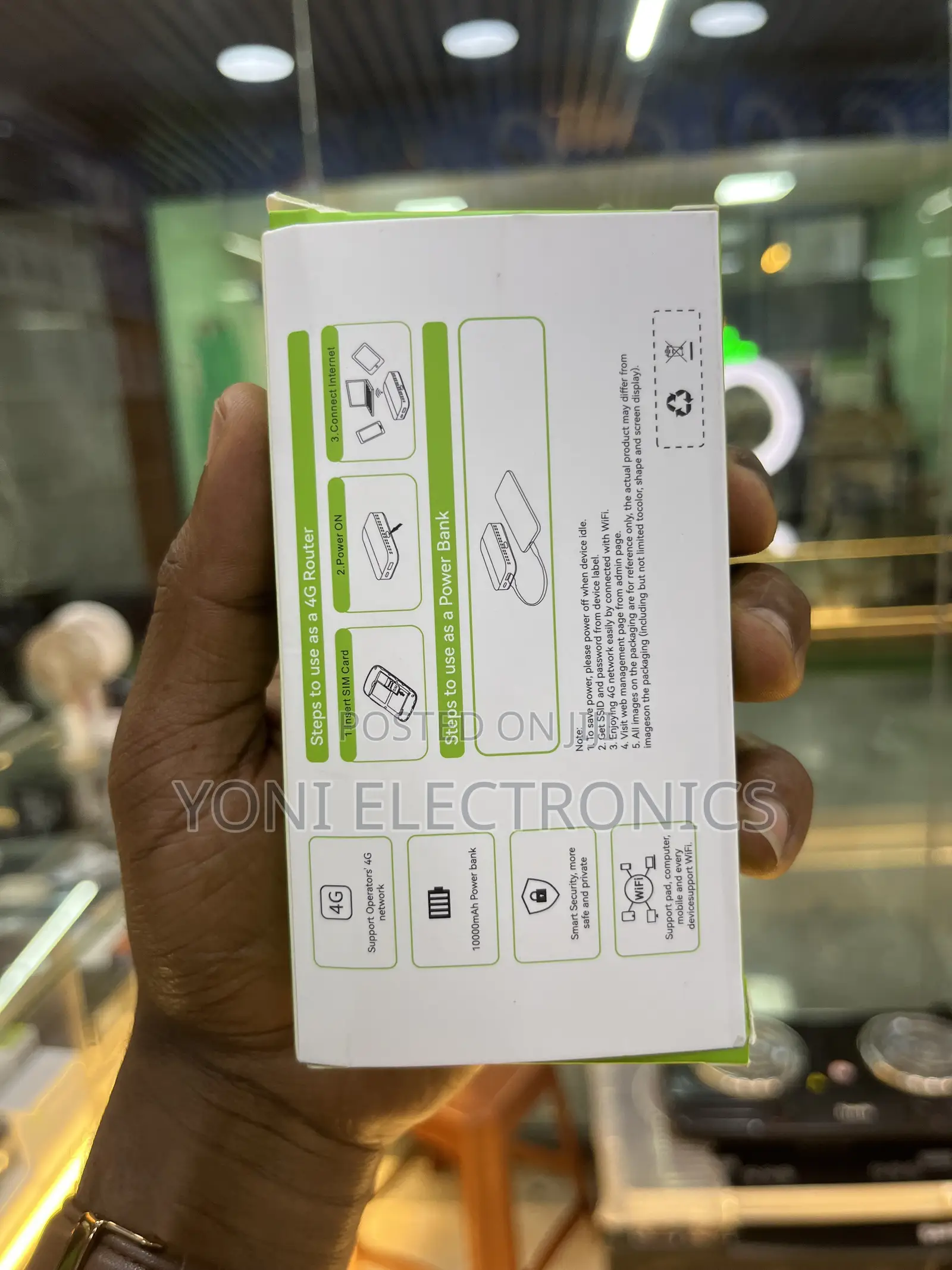 Rugga's 4g Pocket Wifi Power Bank