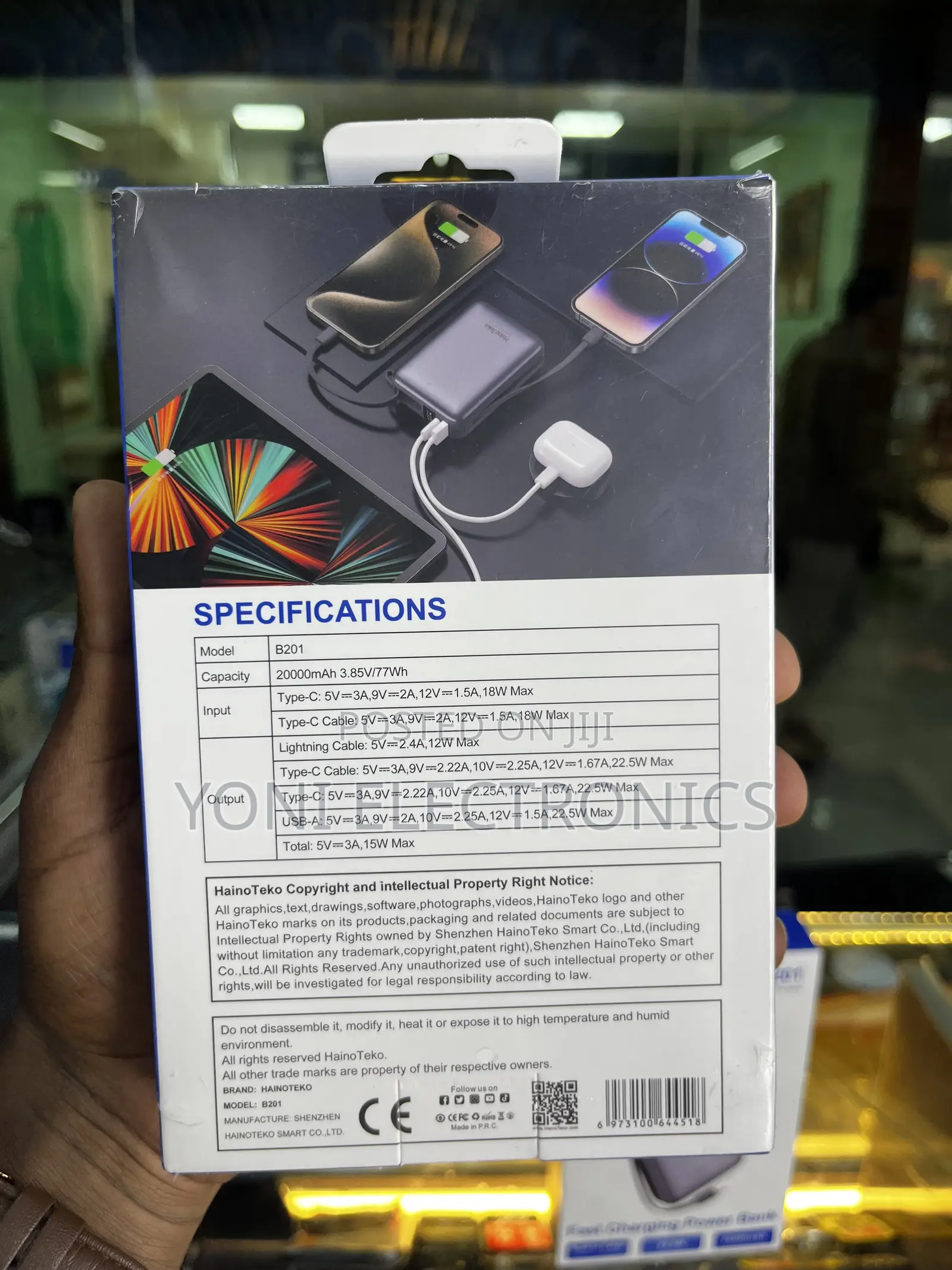 Haino Teko B201 Fast Charging Power Bank