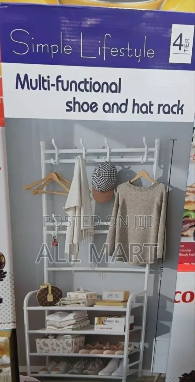 3-in-1 Clothes Rack + Shoe Organizer - Smart Home Solution!