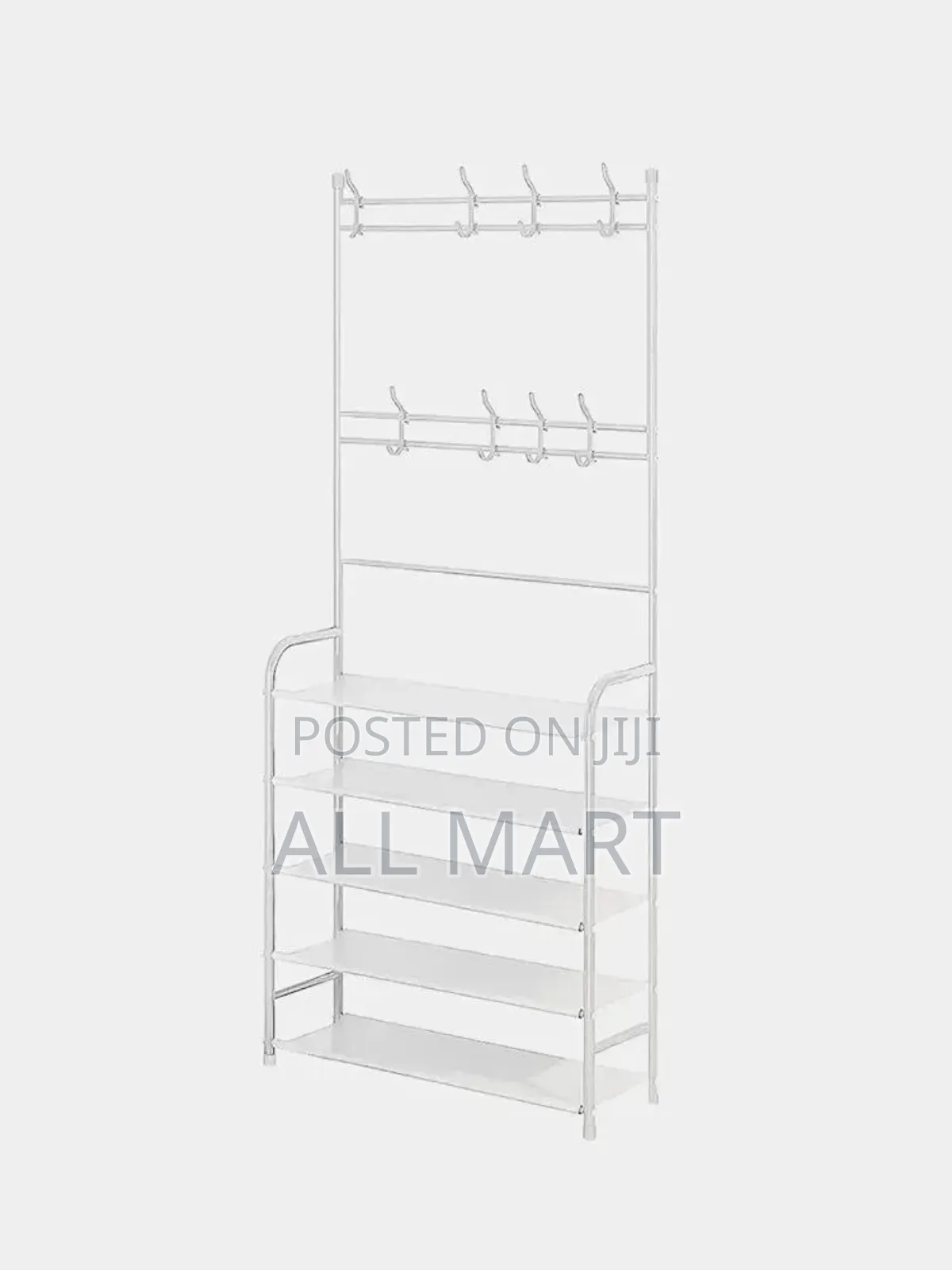3-in-1 Clothes Rack + Shoe Organizer - Smart Home Solution!