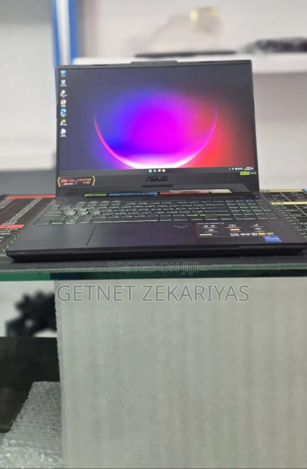 New Laptop Asus TUF Gaming F15 16GB Intel Core i7 SSD 1T