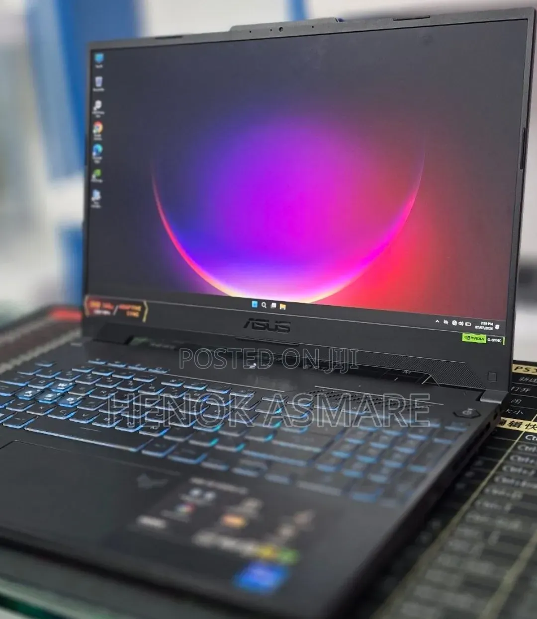 New Laptop Asus TUF Gaming A15 16GB Intel Core i7 SSD 1T