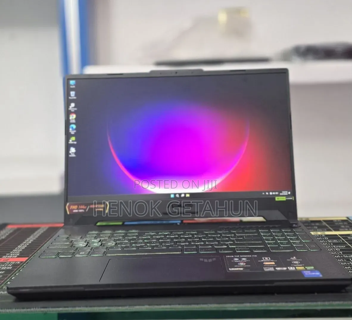New Laptop Asus TUF Gaming A15 16GB Intel Core i7 SSD 1T