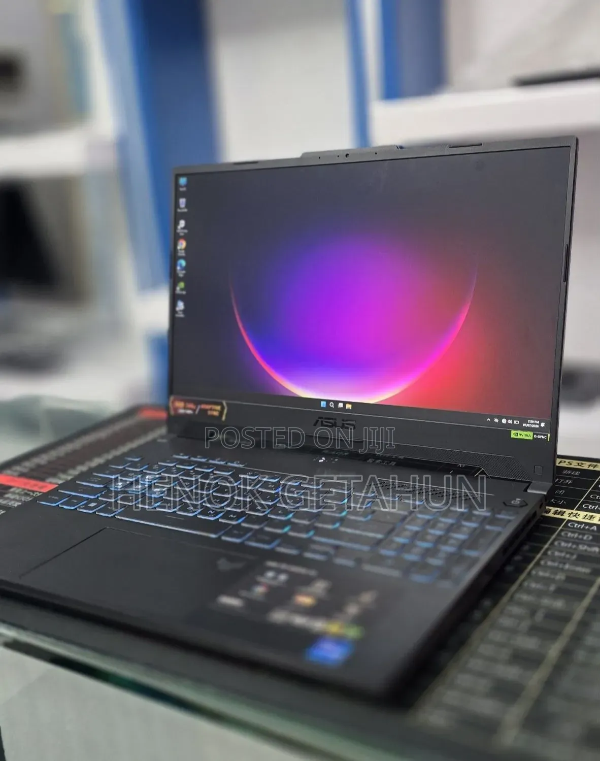 New Laptop Asus TUF Gaming A15 16GB Intel Core i7 SSD 1T