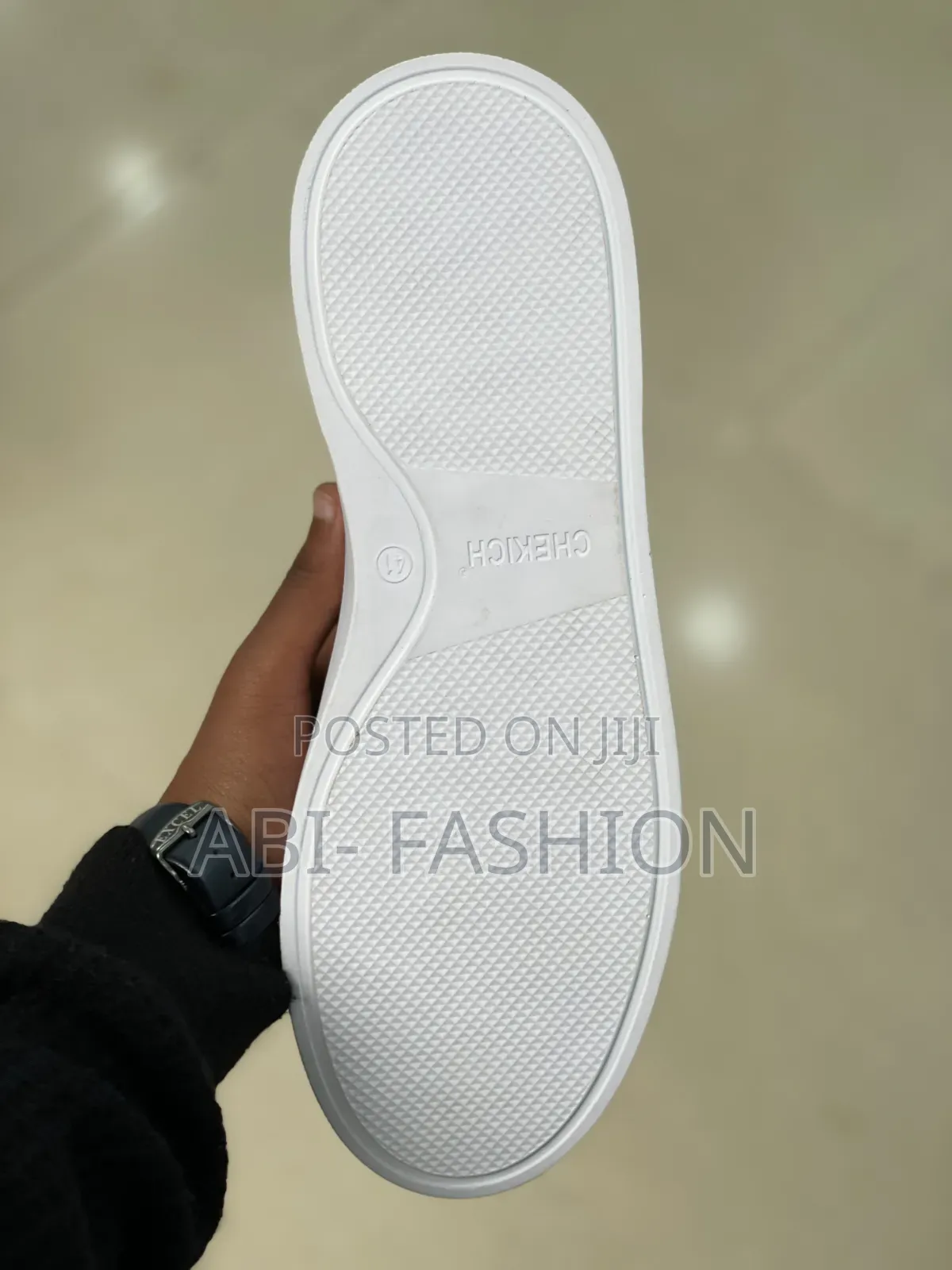 Brown Flat Leather Chekich Shoe