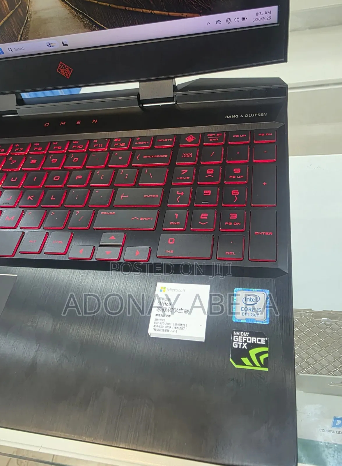 New Laptop HP Omen X 8GB Intel Core i5 HDD+SSD 1T
