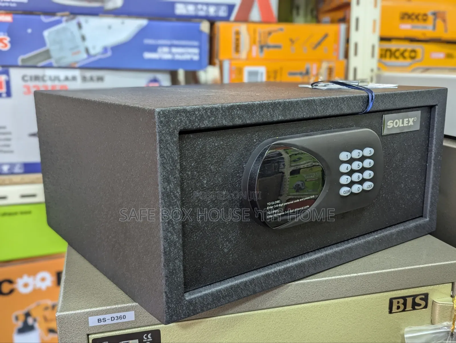 Solex Digital Safe Box Hotel Safe Money Safe Box Quality Item