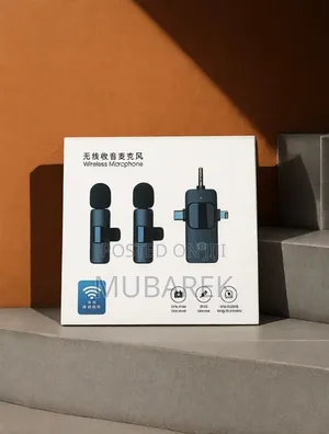 Dual Wireless Microphone Kit for Content Creators