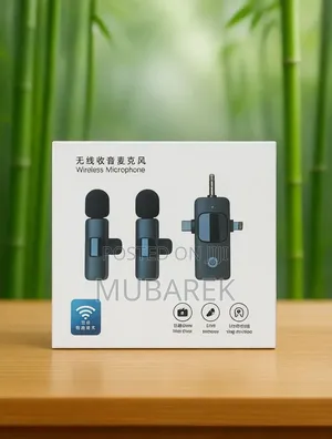 Premium Wireless Lapel Mic With Multi Plug Receiver