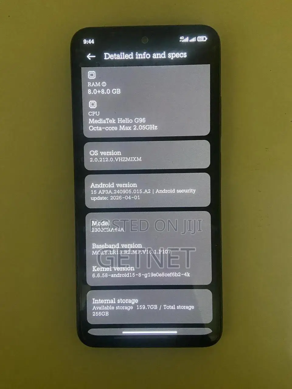 Xiaomi Redmi Note 12S 256 GB Black