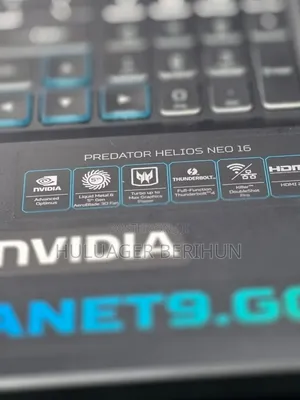 New Laptop Acer Predator Helios 16 16GB Intel Core i7 SSD 512GB