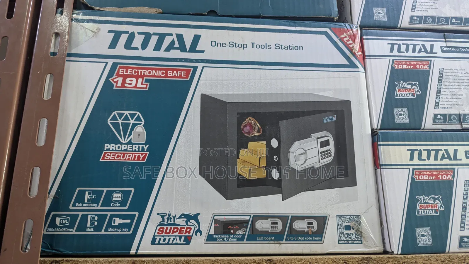 Total Electrical Digital Safe Box 9.3kg High Quality Item