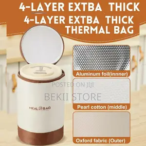 ባለ 3 ብዛት ቆንጆ የምሳ መያዣ 3 Piece Portable Insulated Lunch Container