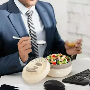 ባለ 3 ብዛት ቆንጆ የምሳ መያዣ 3 Piece Portable Insulated Lunch Container