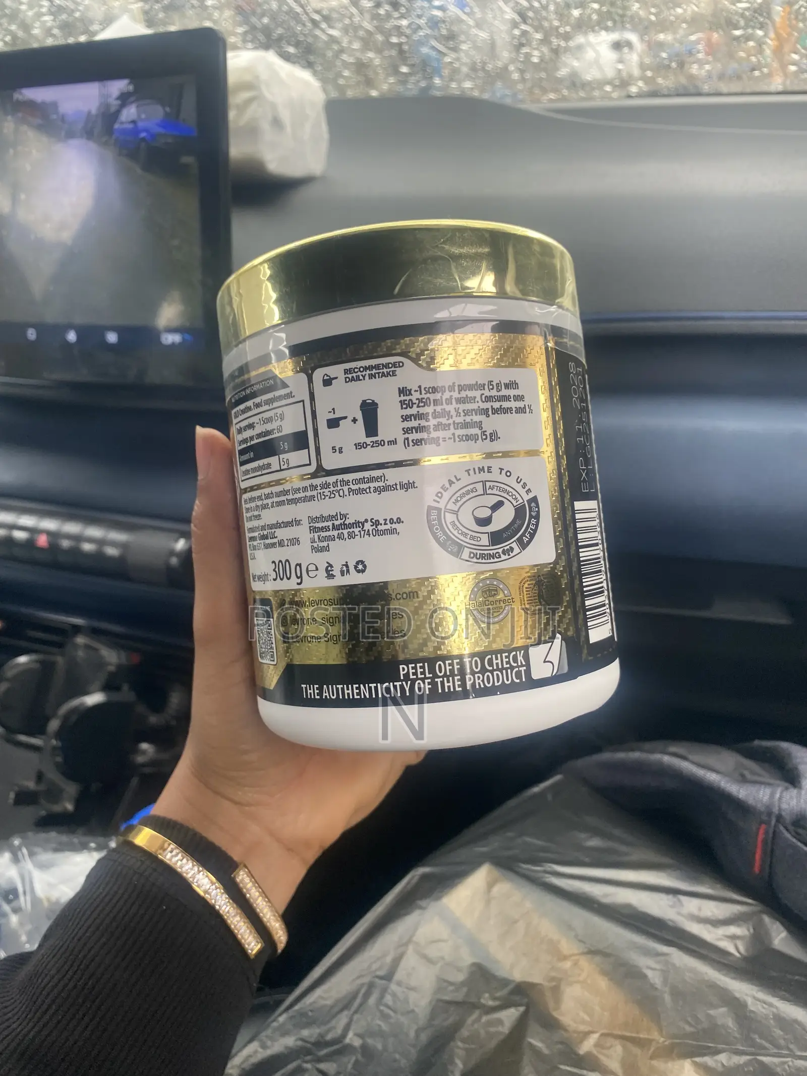 Gold Creatin 300g ብዛት በቅናሽ