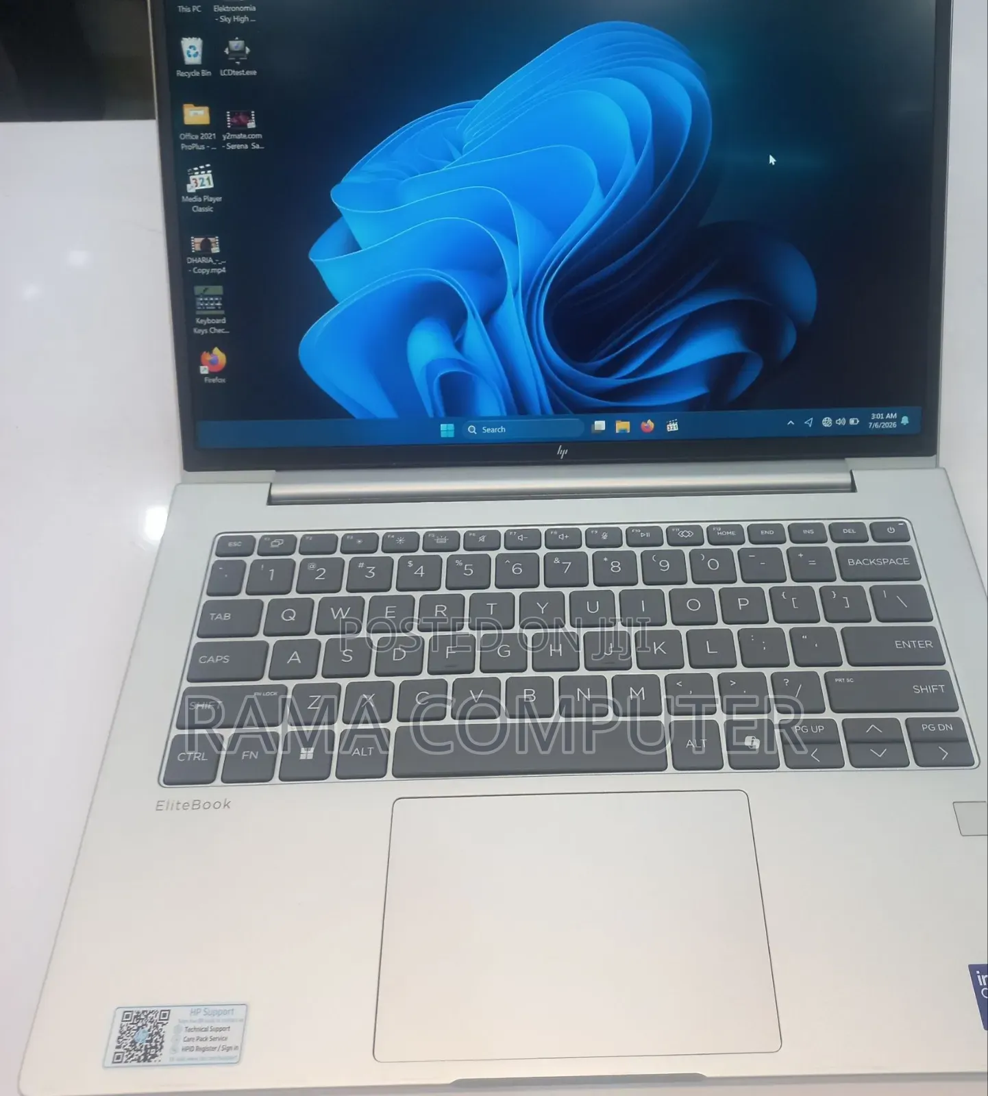 New Laptop HP EliteBook 840 G11 16GB Intel Core Ultra 5 SSD 512GB
