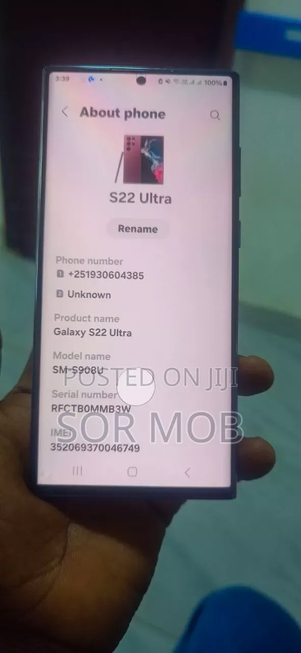 Samsung Galaxy S22 Ultra 512 GB Black