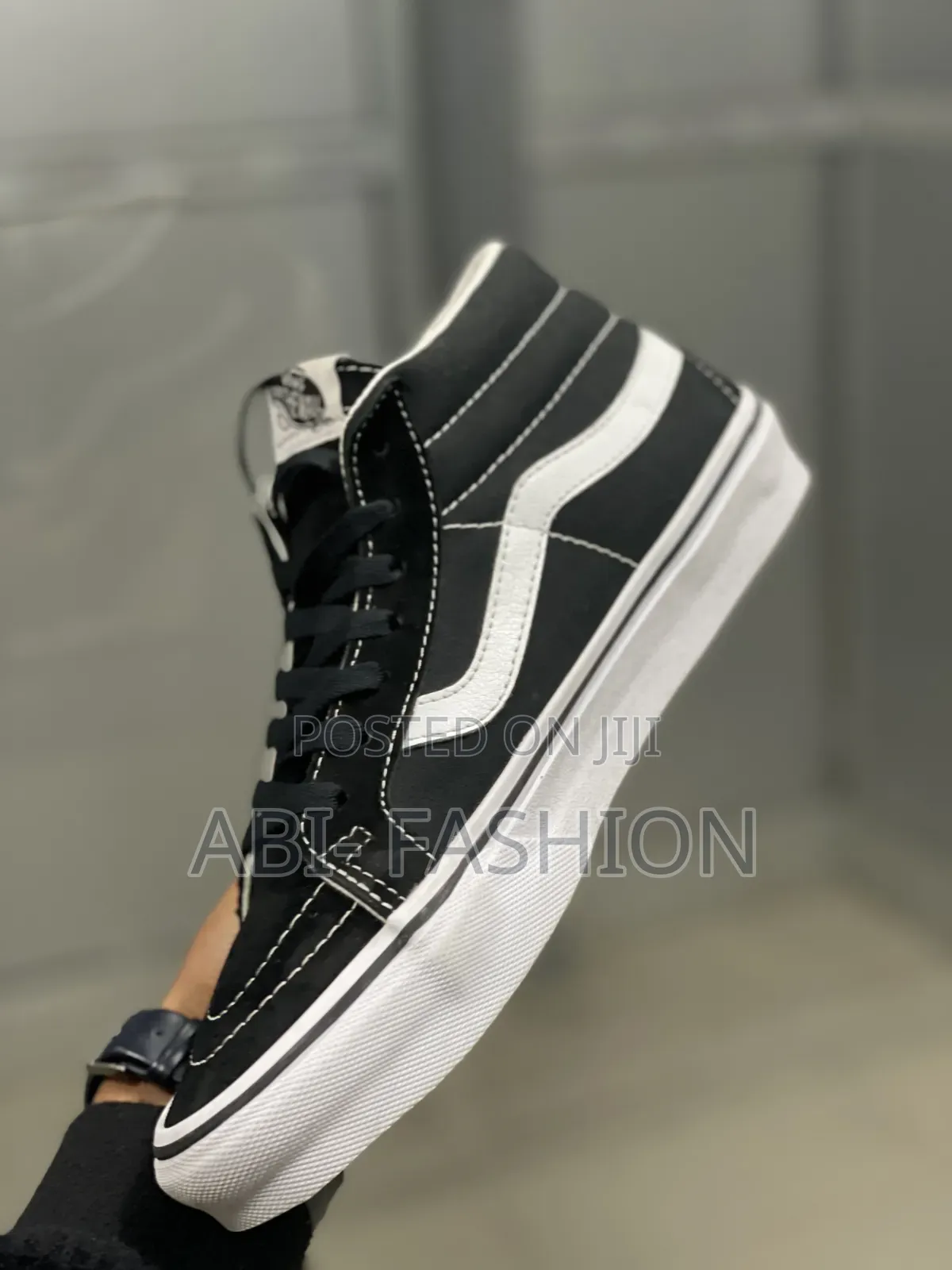 Vans Sk8-Mid Boots Black Premium Quality