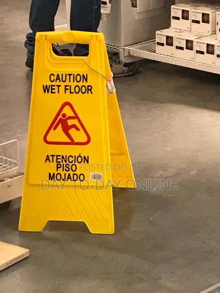 Caution Wet Floor