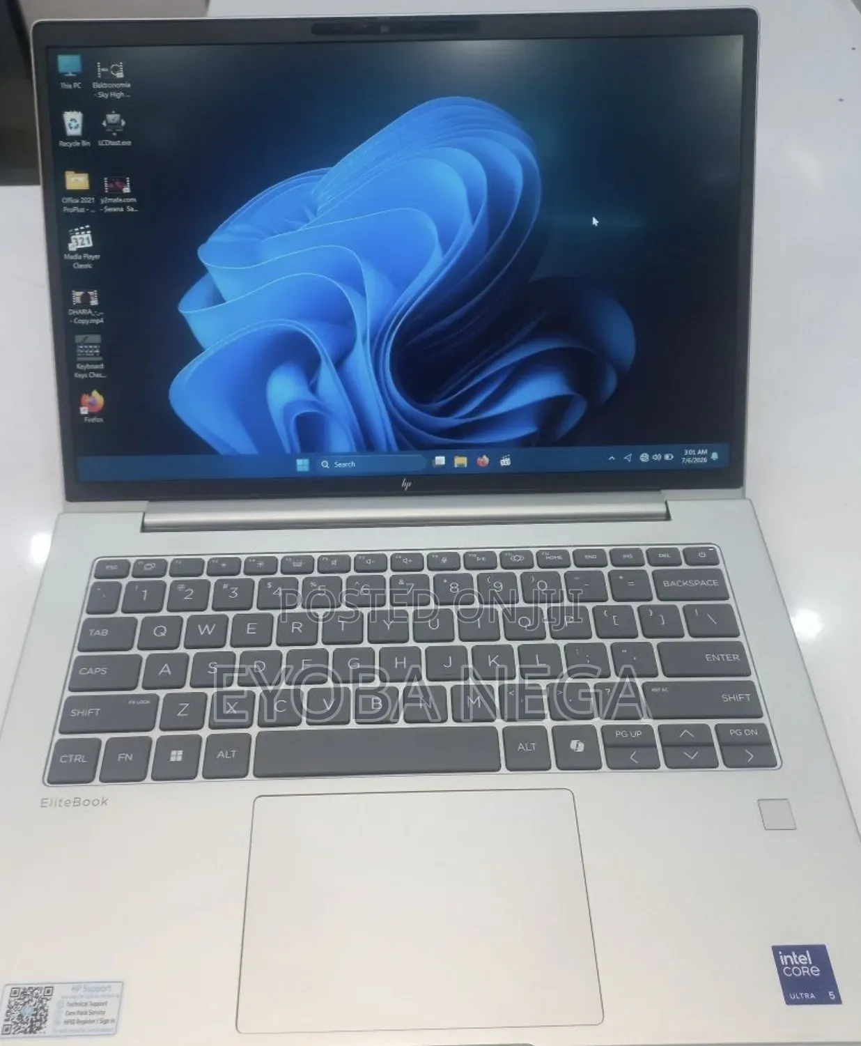 New Laptop HP EliteBook 840 G11 16GB Intel Core Ultra 5 SSD 512GB