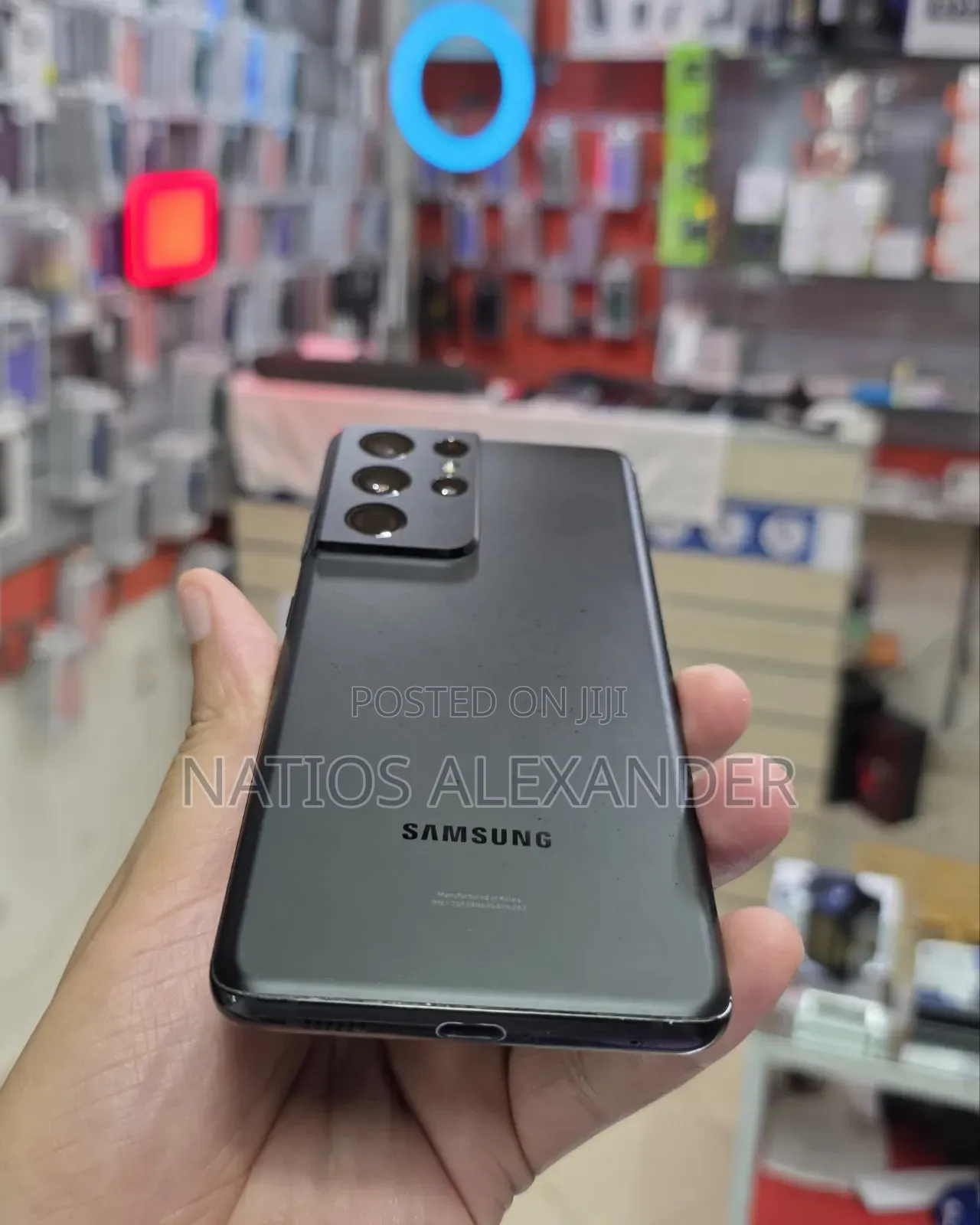 New Samsung Galaxy S21 Ultra 5G 256 GB Black