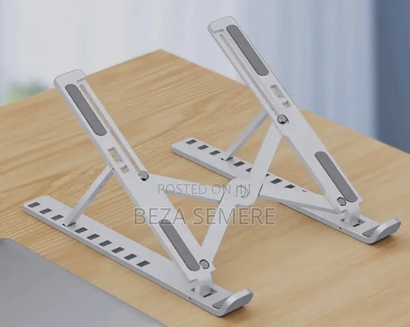የላፕቶፕ ማስቀመጫ — Premium Aluminum Laptop Stand