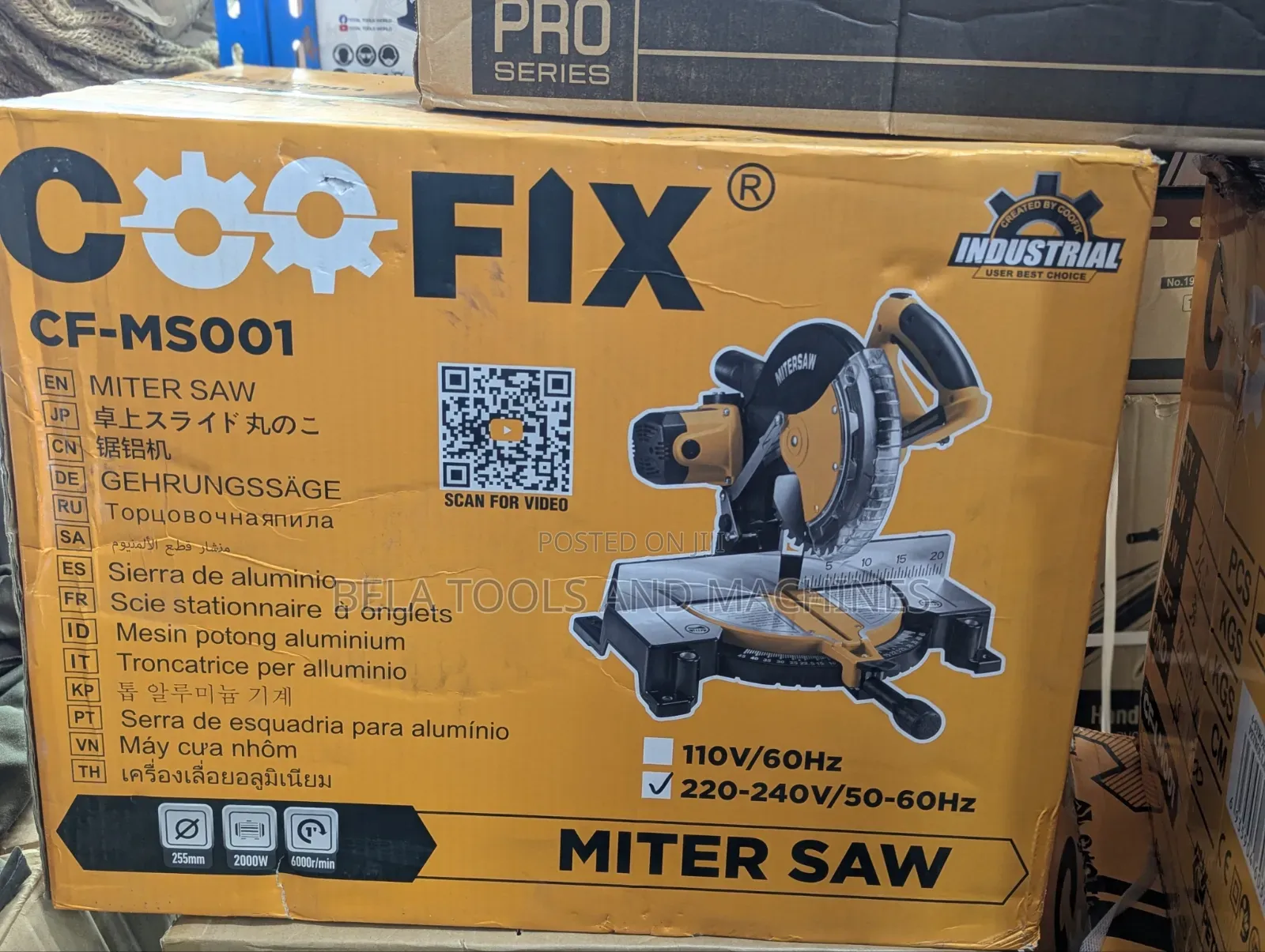Coofix Miter Saw 2000w Aluminum Meter Saw Big
