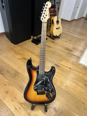 Sqoe St-Style Electric Guitar – 3-Tone Sunburst