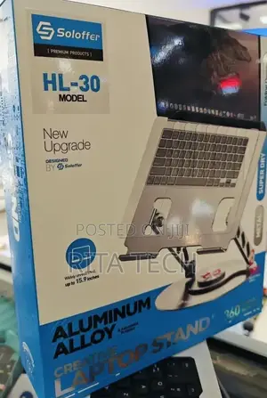 Soloffer Hl-30 Aluminum Laptop Tablet Stand