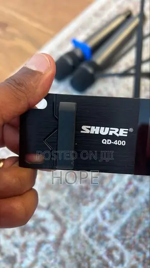  Shure Qd-400 Dual Wireless Microphone System