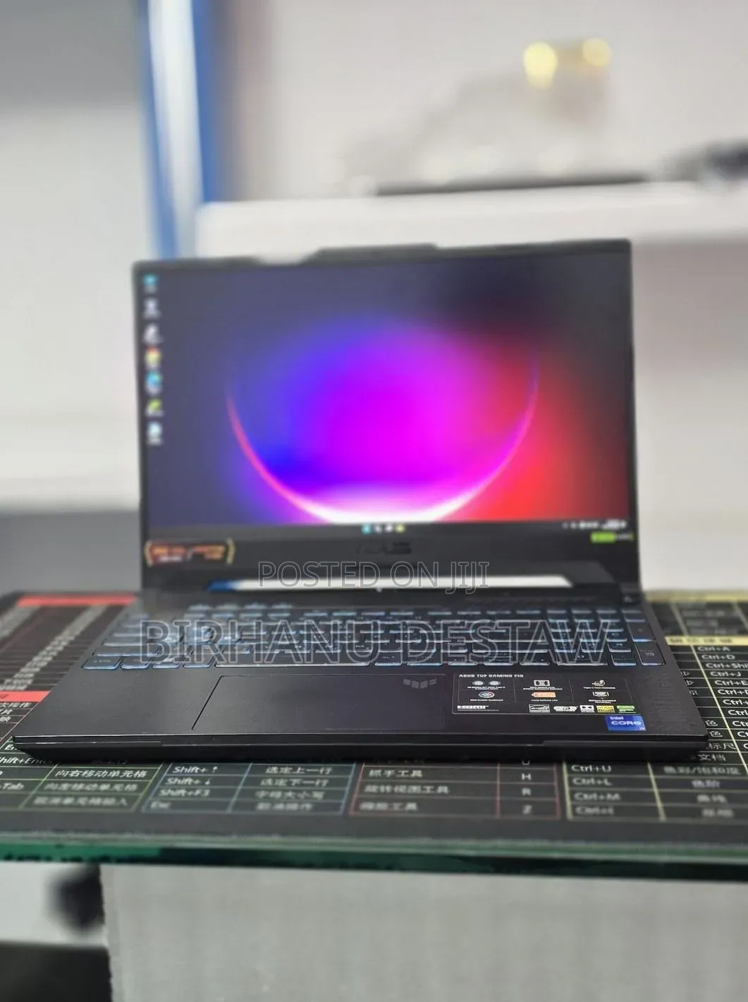 New Laptop Asus TUF Gaming A15 16GB Intel Core i7 SSD 1T