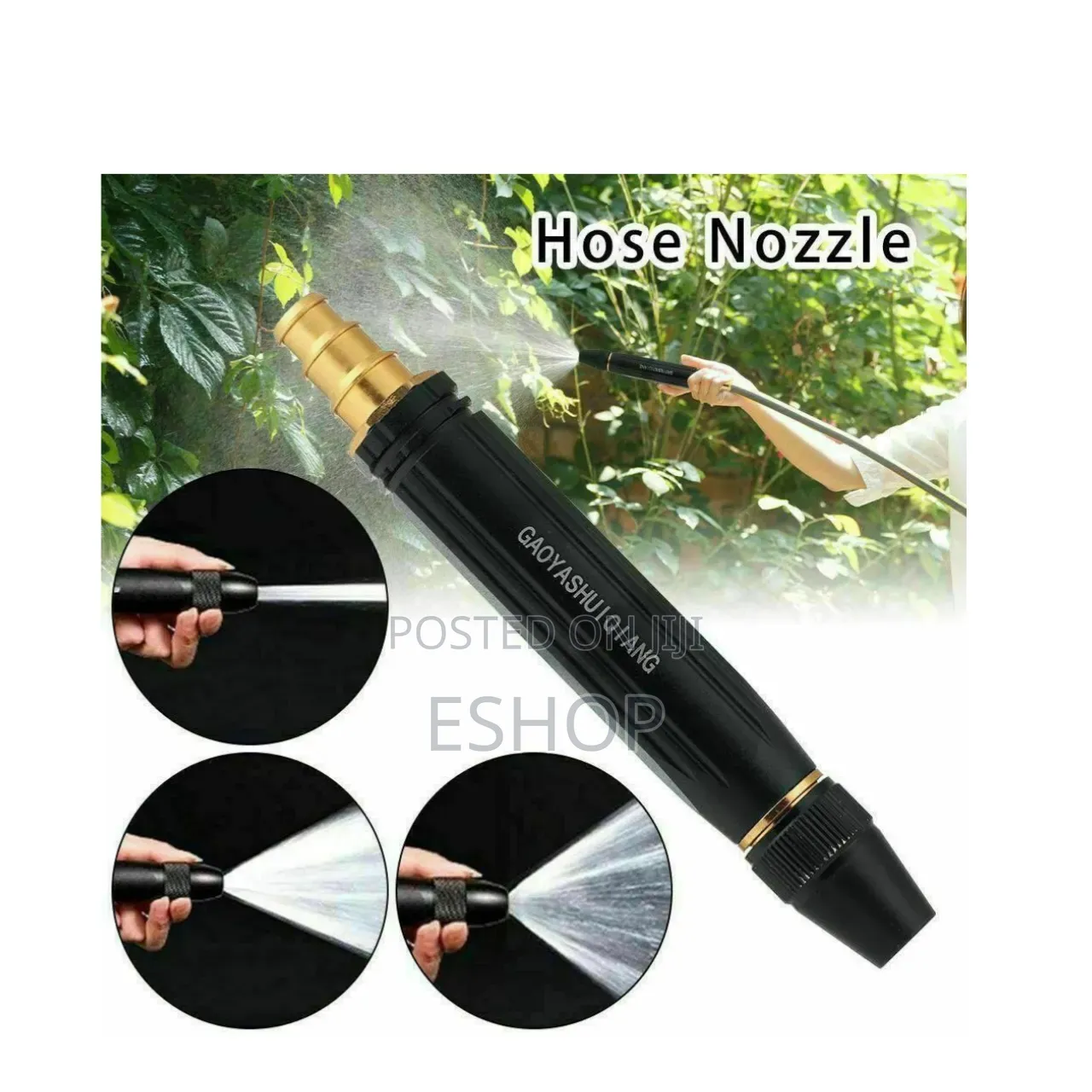 Compact Powerful Car Wash Gun – Fits All Standard Hoses