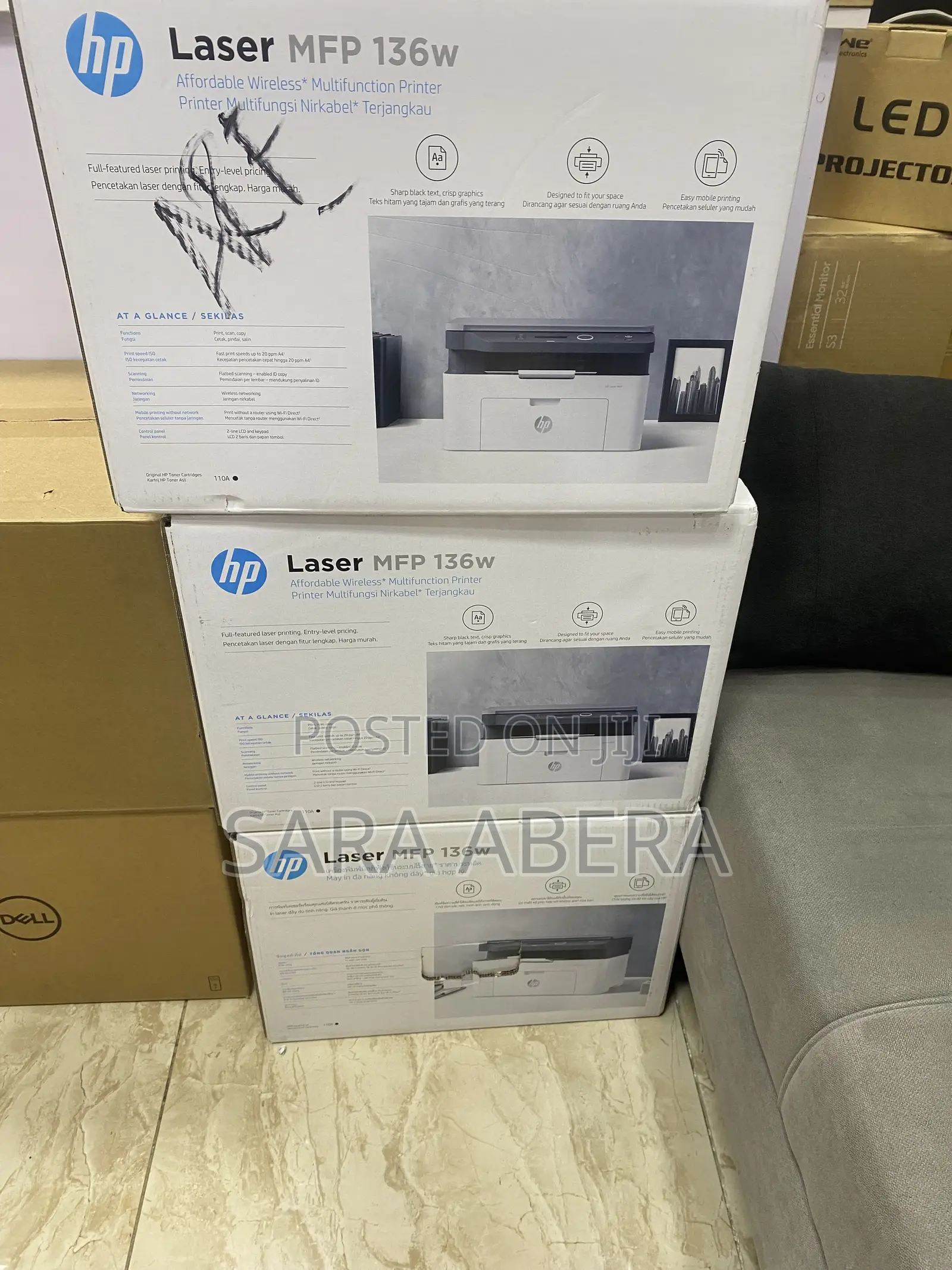 Hp Laser MFP 136w