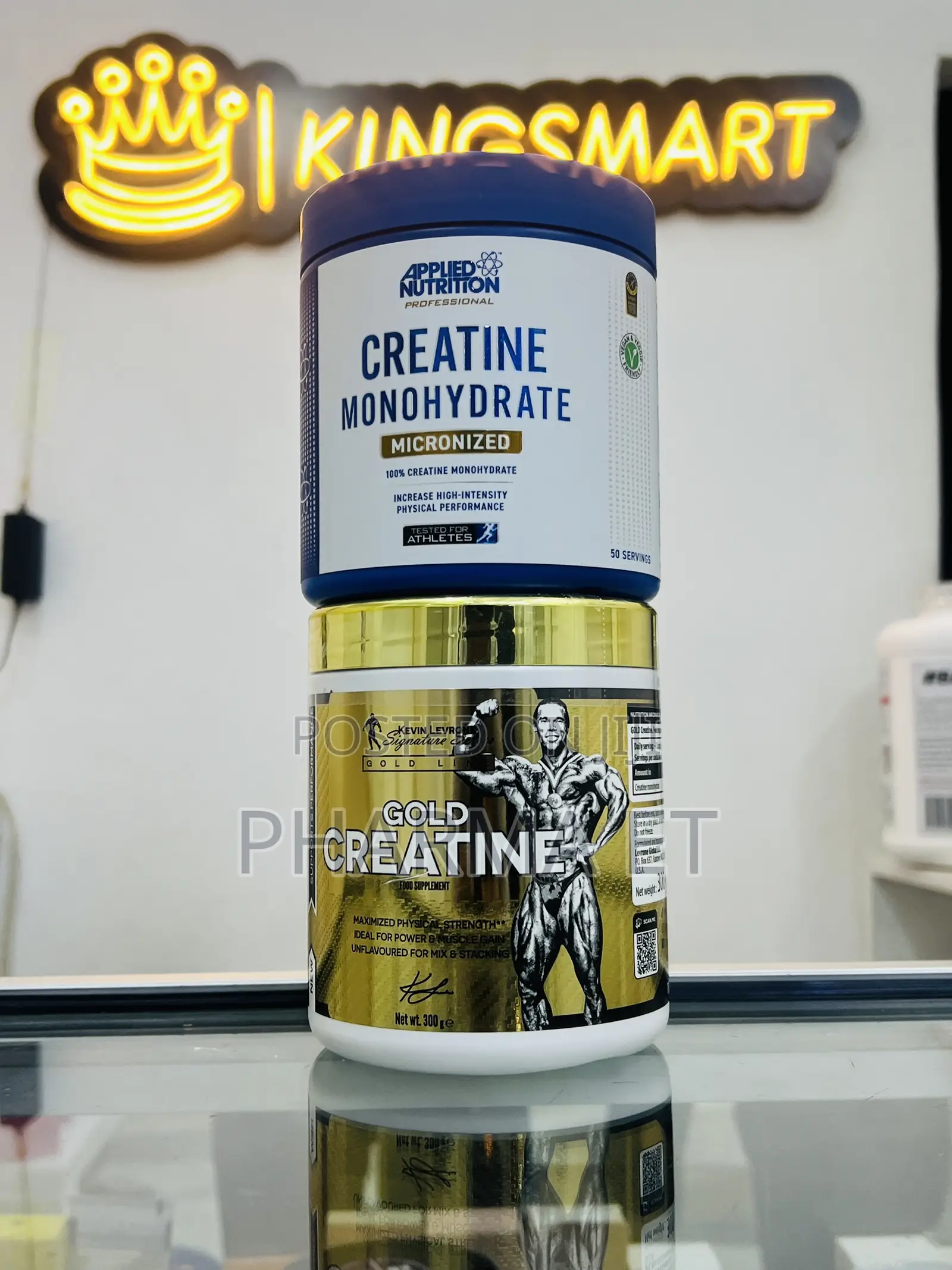 Applied Creatine Monohydrate 250gm and Gold Creatine Monohydrate300gm