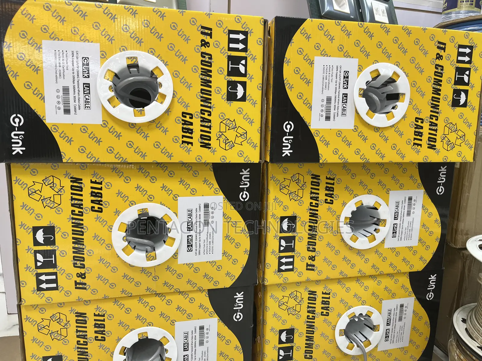 G Link Cat6a Network Cabel