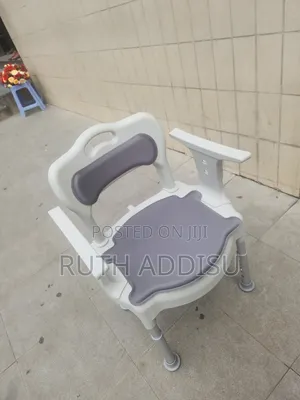 Soaids Shower Chair for Narrow Bathroom, Bath Stool
Commode Chair New