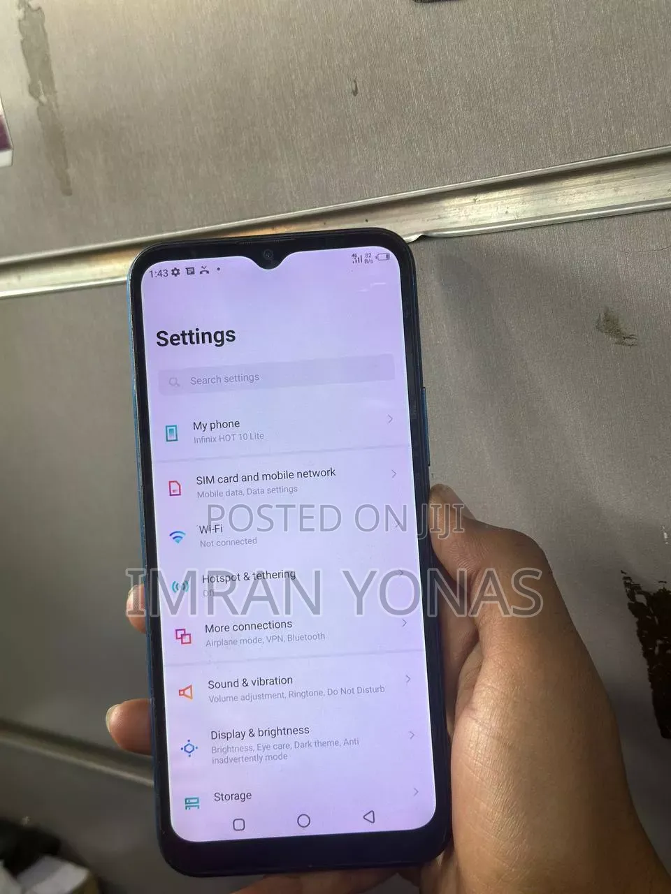 Infinix Hot 10 Lite 64 GB Blue