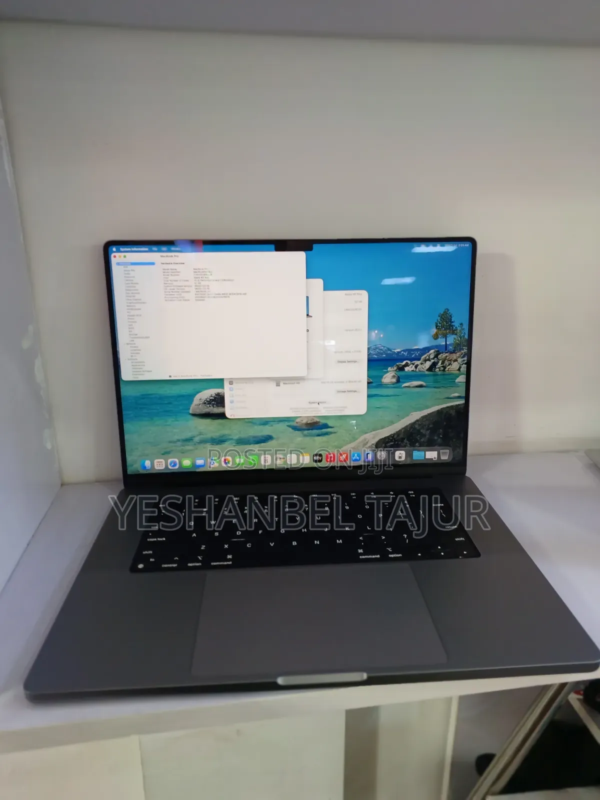 New Laptop Apple MacBook Pro 2021 M1 Max 32GB Apple M1 Max SSD 1T
