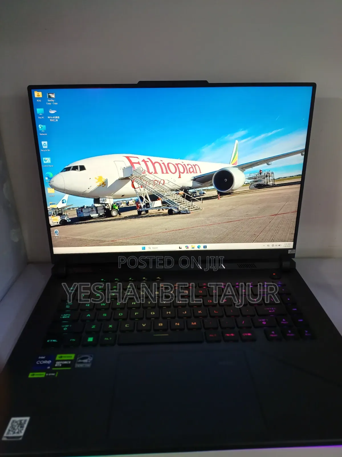 New Laptop Asus ROG Strix G16 G614 16GB Intel Core i9 SSD 1T