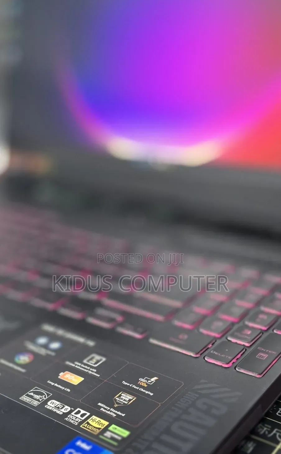 New Laptop Asus TUF Gaming A15 16GB Intel Core i7 SSD 1T