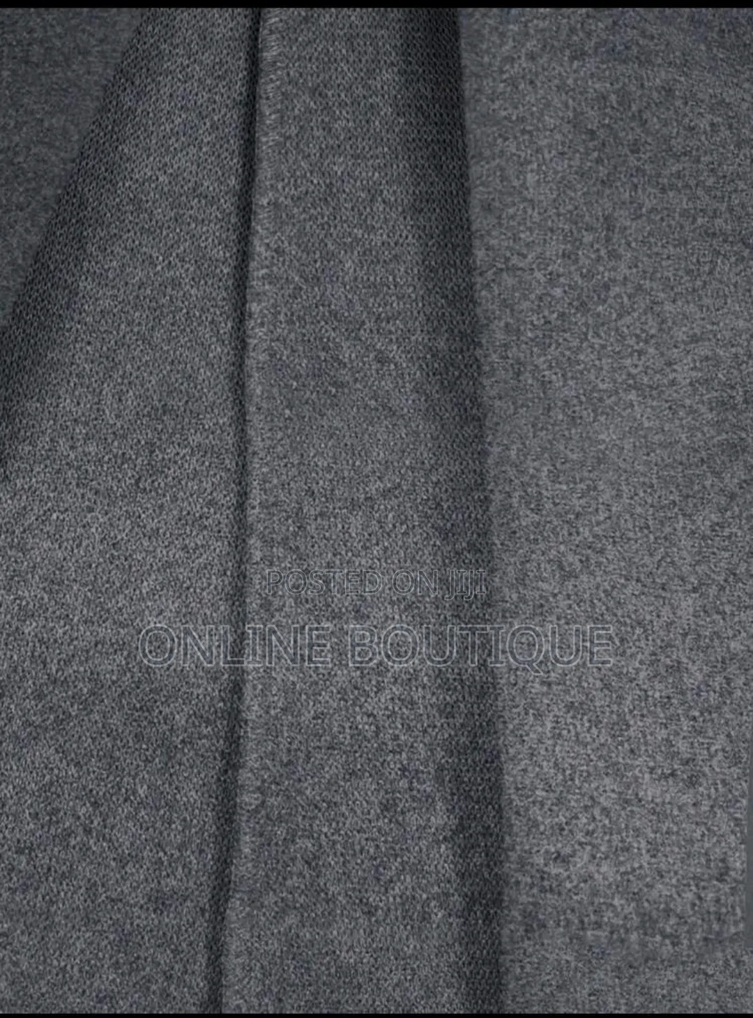 Belted Gray Coat