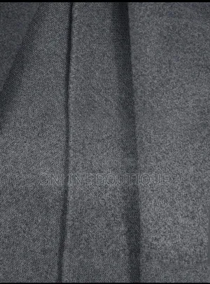 Belted Gray Coat