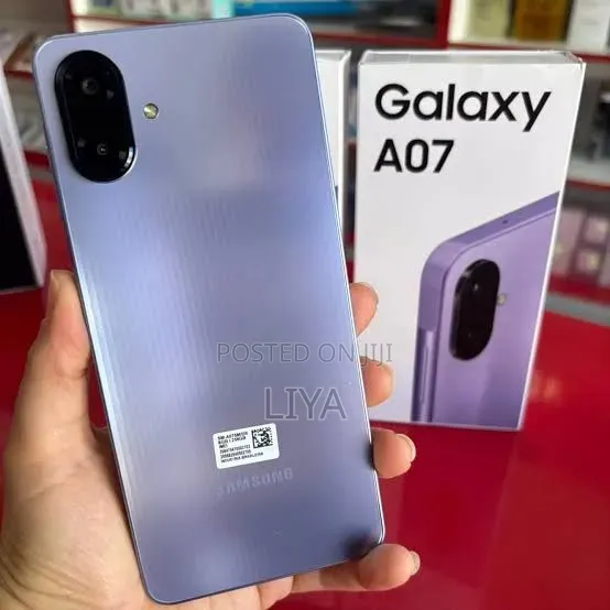 New Samsung Galaxy A07 5G 128 GB Black