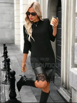 Sweater Dress Lace