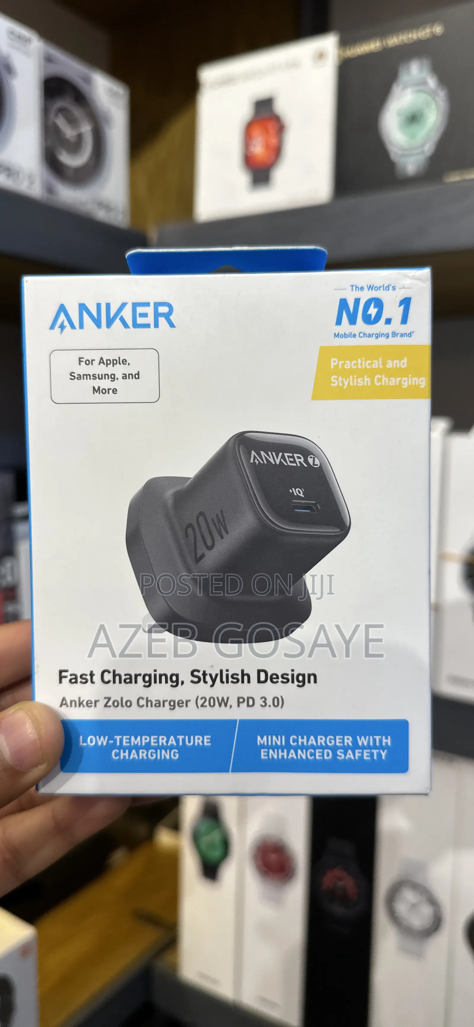 Anker Charger (20w, Pd Compact)