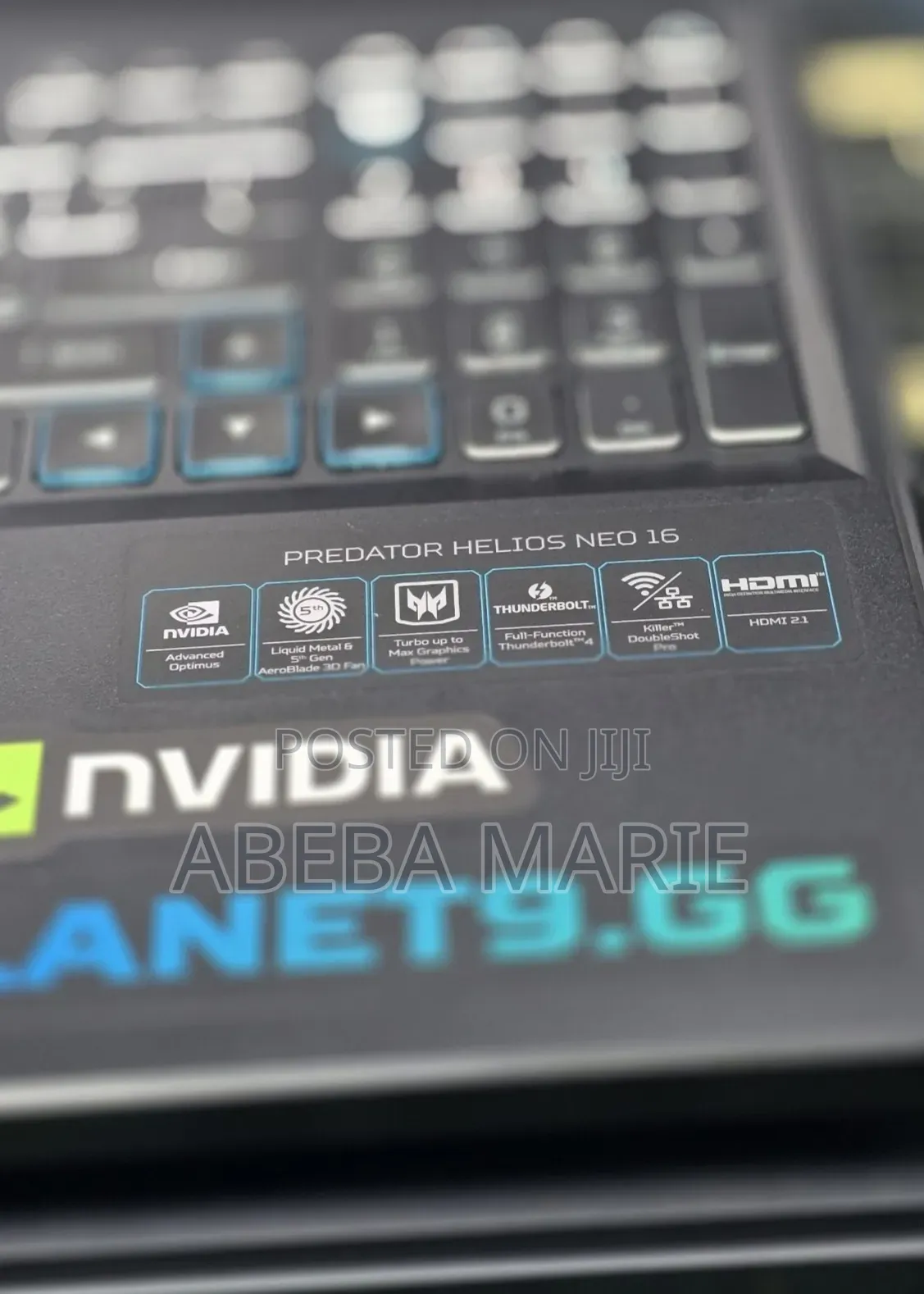 New Laptop Acer Predator Helios Neo 16 16GB Intel Core i7 SSD 1T