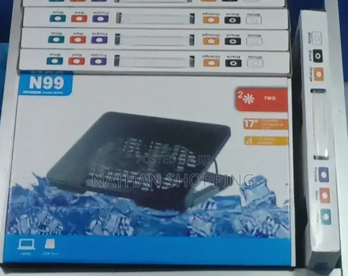 PC Stand With Double Fan
