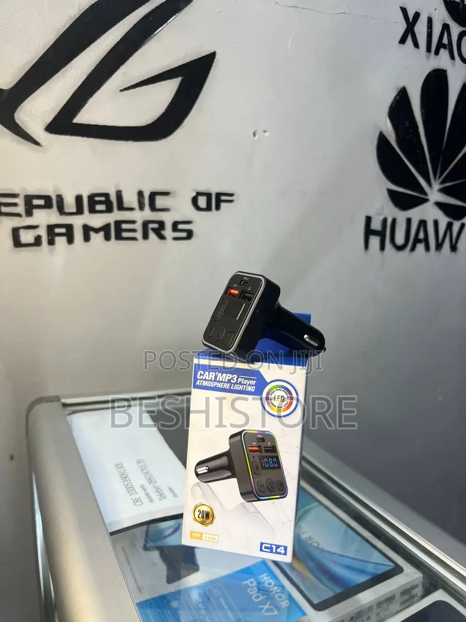 Car Mp3 Player Atmosphere Lightning